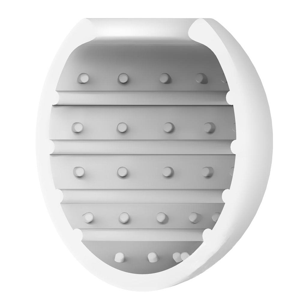 The Bomb Masturbator Cocktail Textured Stroker Sleeve Blue