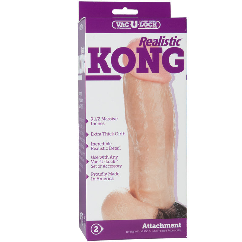 VacULock Kong Realistic Dong Attachment