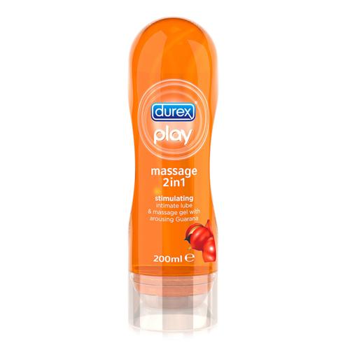 Durex Play Stimulating Massage Gel And Lube 200mls