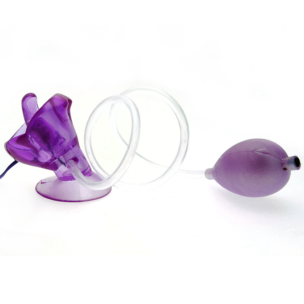 Vibrating Turbo Suction Tongue Clitoral Vibrator