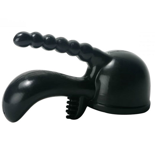 Triple Pleaser Wand Attachment Black