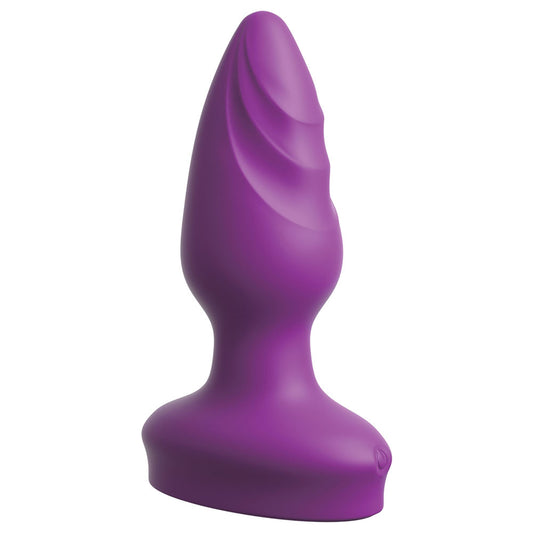 3Some Wall Banger Purple Remote Control Butt Plug